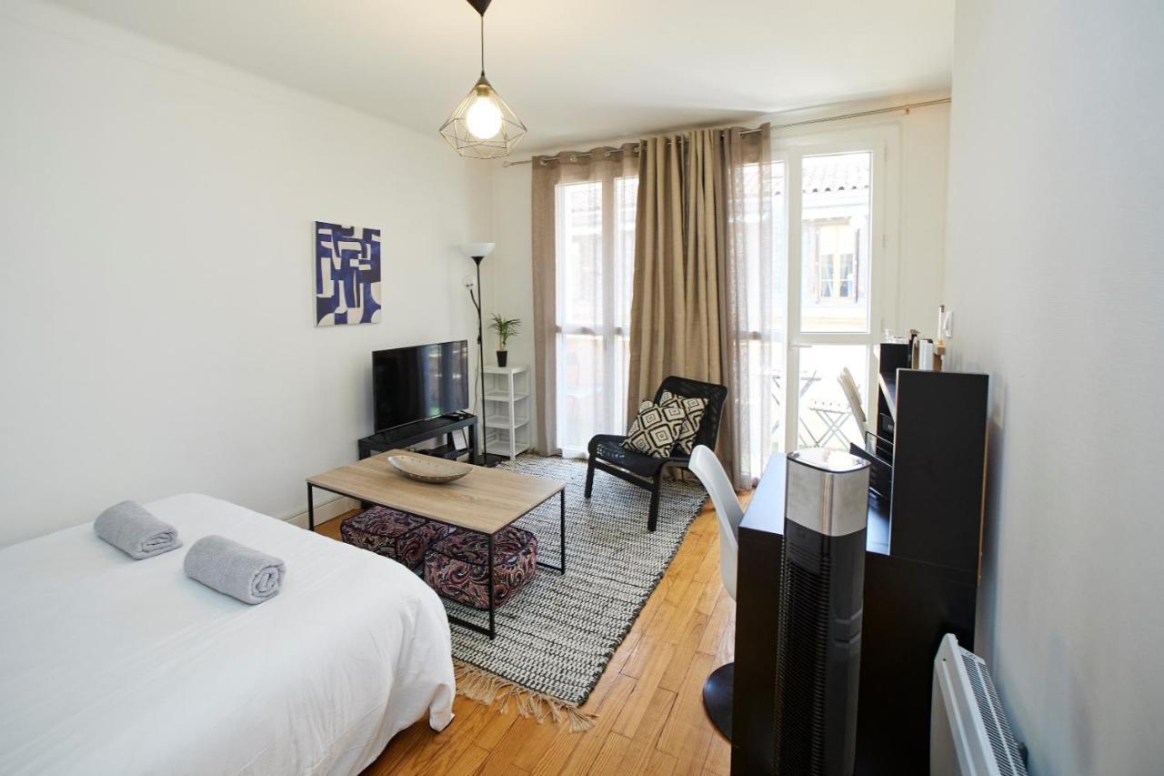 Studio 30M2 Cosy - Toulouse - Capitole A 5 Min Luaran gambar